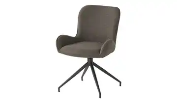 Stuhl drehbar Inari Dunkelgrau