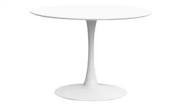 Esstisch Louis Weiß 110 cm