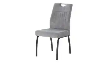 Stuhl Kenny 4-Fußgestell Hellgrau