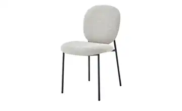 4-Fußstuhl Mariko Hellbraun, Beige