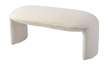 Polsterbank Creme