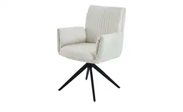 Armlehnstuhl David Creme