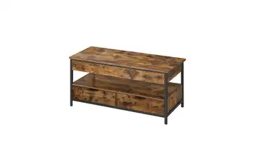 Couchtisch Braun, Schwarz