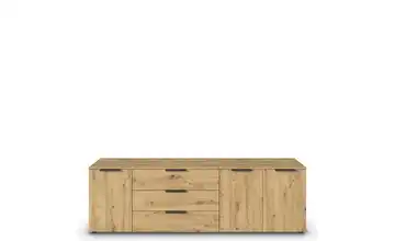 Sideboard Front: Dekor, Oberboden: Dekor Eiche Artisan (Nachbildung) Graphit