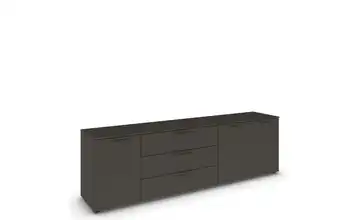 Sideboard Front: Dekor, Oberboden: Dekor Graphit Graphit