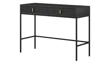Konsolentisch Griffe: Metall Goldfarben, Gestell: Metall Schwarz Schwarz