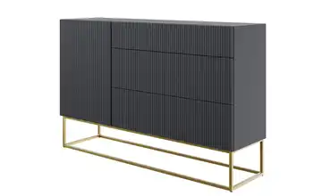 Selsey Sideboard Veldio Schwarz