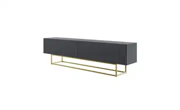 Selsey Lowboard Veldio Goldfarben Schwarz