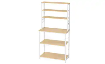 Standregal Weiß, Beige