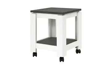 Beistelltisch auf Rollen 35 cm Grau 45 cm B35 x H45 x T35 35 cm