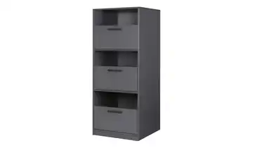 Wäscheschrank Anthrazit