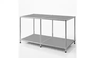 Floordirekt Metallregal Grau