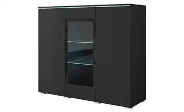 Highboard Schwarz