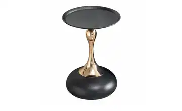 Beistelltisch Schwarz, Goldfarben