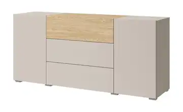 Sideboard kaschmirfarben, Eiche (Nachbildung)