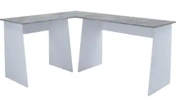 Eckschreibtisch Grau