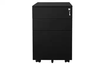 Rollcontainer Berend 52 cm 60 cm Schwarz