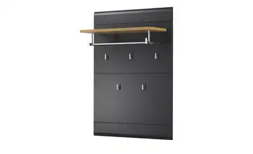 Garderobenpaneel Fun Plus Schwarz