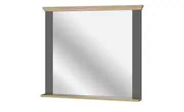 Spiegel Countryside Graphit, Eiche (Nachbildung)