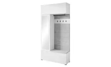 Garderobe Weiß