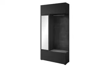 Garderobe Schwarz