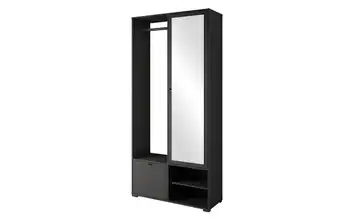 Garderobe Schwarz