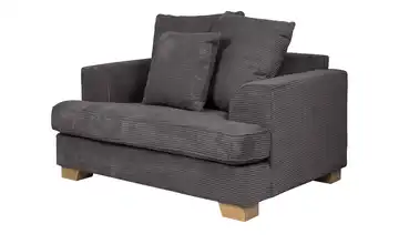 Sessel Franka Anthrazit Cordstoff