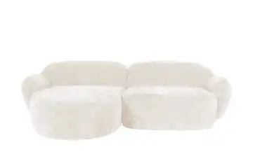 Ecksofa Bubble links Creme