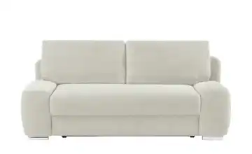 Schlafsofa Viannie de Luxe Cordstoff Hellgrau