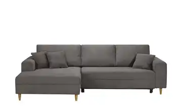 Ecksofa Bern Braun links