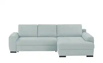 bobb Ecksofa Soumia Hellblau Cordstoff rechts