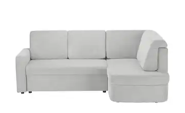 Ecksofa Silbergrau rechts