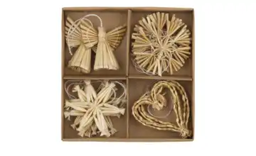 Strohanhänger Set