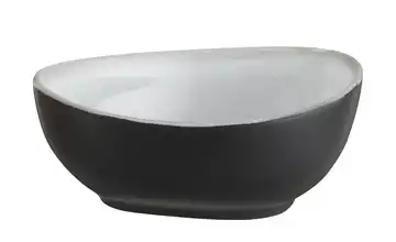 Schüssel Como Grau, Schwarz, matt 10 cm