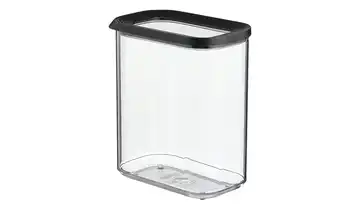Mepal Vorratsdose Modula 1,5 l Schwarz, transparent