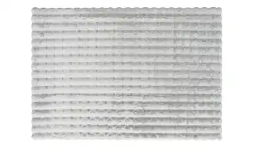 como Webteppich Silbergrau, silberfarben 140x200 cm