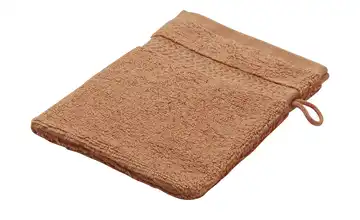 Waschhandschuh Kuschel Wuschel Kupferfarben