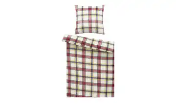 levelone Flanell-Fleece Bettwäsche Cozy Check