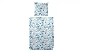 Bettwäsche-Set 200 cm 135 cm Blau