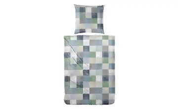 Bettwäsche-Set 135 cm Blau 200 cm