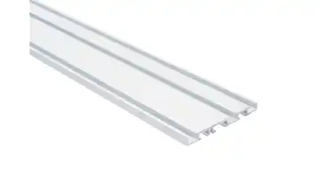 Mydeco Vorhangschiene Level 3-Lauf Weiß 150 cm