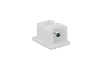 Endkappe smart 1-Lauf 1,4 cm 1,8 cm Weiß