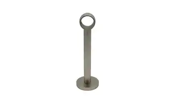 Wandträger noble 16,6 cm edelstahlfarben