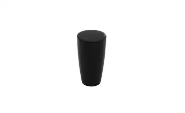 Endstück noble Schwarz 8 cm