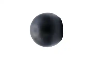 Endstück ball 3,3 cm 3 cm 3,3 cm Schwarz
