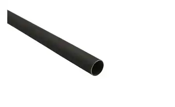 Gardinenstange Rohr 160 cm Aluminiumgrau