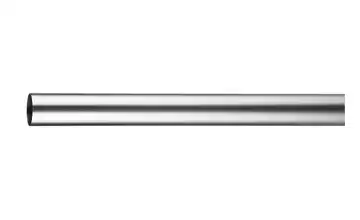 Gardinenstange Rohr 160 cm edelstahlfarben