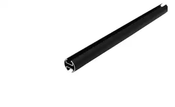 Gardinenstange Profil 200 cm Schwarz