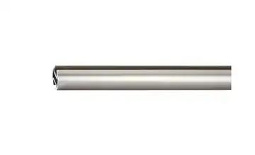 Mydeco Gardinenstange Profil 200 cm edelstahlfarben