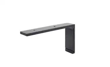 Wandträger smart 12,2 cm 2,5 cm Schwarz
